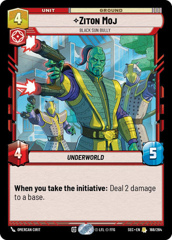 Ziton Moj (168/264) - Black Sun Bully (168/264) [Secrets of Power]