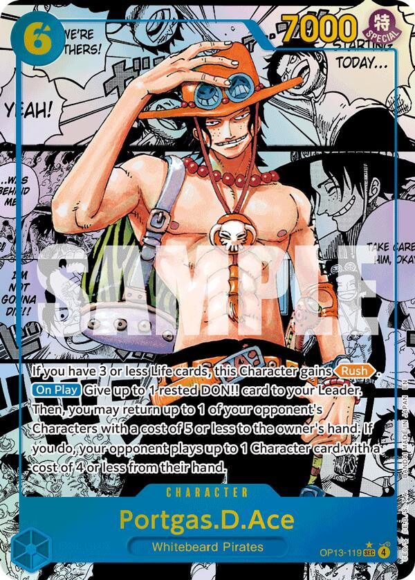 Portgas.D.Ace (Super Alternate Art) [Carrying On His Will]
