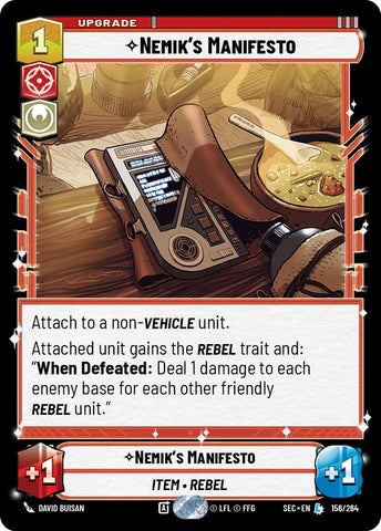 Nemik's Manifesto (156/264) (156/264) [Secrets of Power]