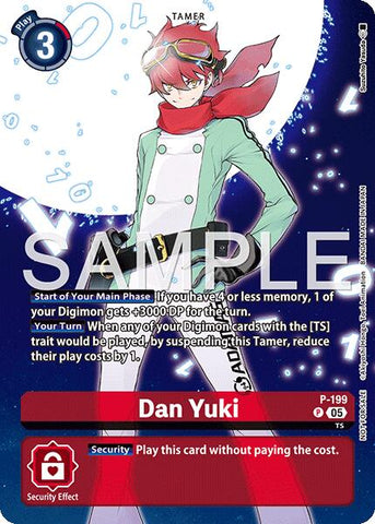 Dan Yuki [P] (Digimon Story: Time Stranger Promo Pack) [Promotional Cards]