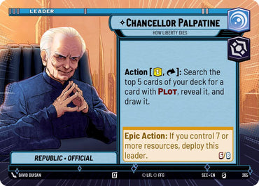 Chancellor Palpatine - How Liberty Dies (Hyperspace) (265) (265) [Secrets of Power]