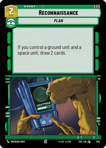 Reconnaissance (635) (Foil) (635) [Secrets of Power]