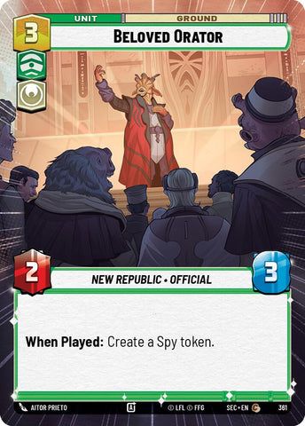 Beloved Orator (361) (Hyperspace) (361) [Secrets of Power]