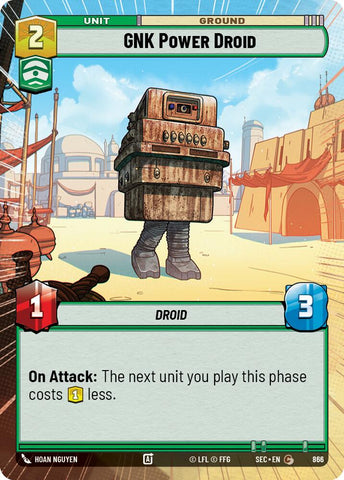 GNK Power Droid (866) (Hyperspace Foil) (866) [Secrets of Power]