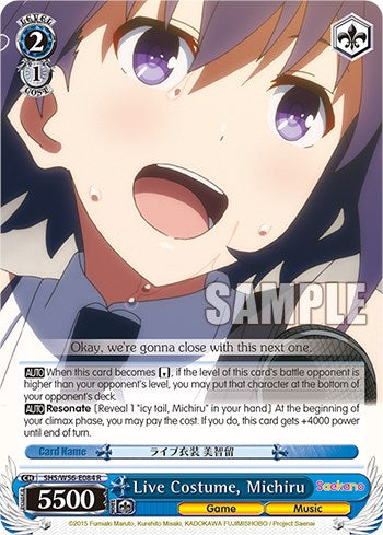 Live Costume, Michiru [Saekano: How to Raise a Boring Girlfriend]