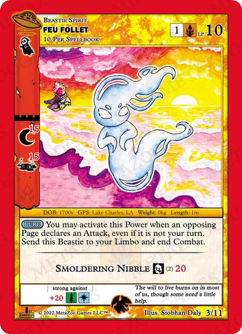 Feu Follet [Cryptid Nation: UFO First Edition Tribal Theme Decks]