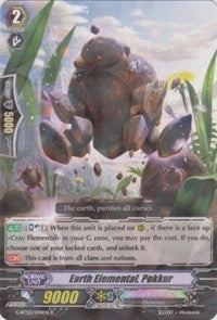 Earth Elemental, Pokkur (G-BT03/044EN) [Sovereign Star Dragon]
