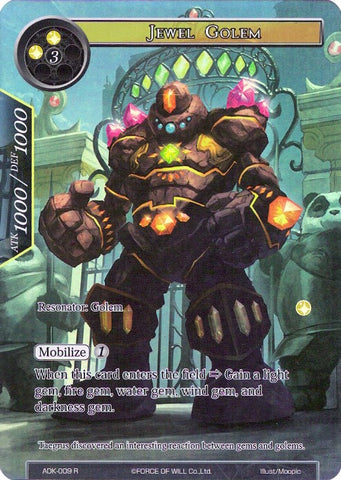 Jewel Golem (Full Art) (ADK-009) [Advent of the Demon King]