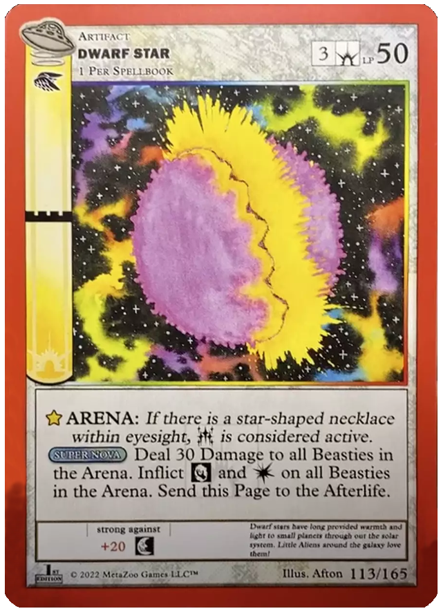 Dwarf Star [Cryptid Nation: UFO First Edition]