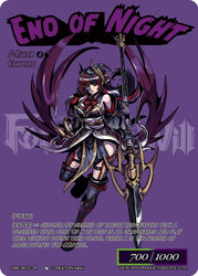 Night of the Legendary Vampire // End of Night (Secret) (NWE-SEC5 JR) [A New World Emerges]