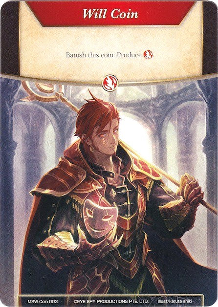 Will Coin - Coin-003 - Milest (MSW-Coin-003) [The Magic Stone War - Zero]