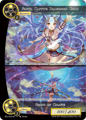 Flute, Captive Dragonoid Child // Group of Comets (EDL-004) [The Epic of the Dragon Lord]
