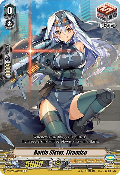 Battle Sister, Tiramisu (V-BT08/056EN C) [Silverdust Blaze]