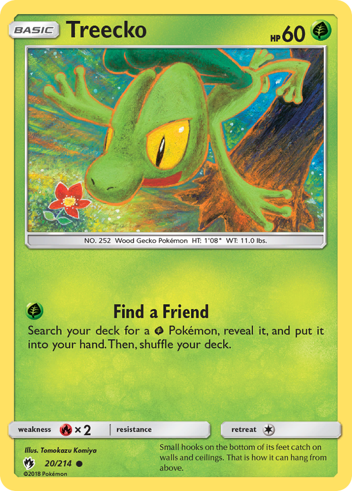 Treecko (20/214) [Sun & Moon: Lost Thunder]