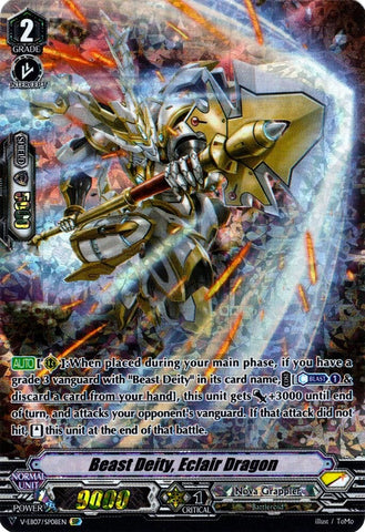 Beast Deity, Eclair Dragon (V-EB07/SP08EN) [The Heroic Evolution]