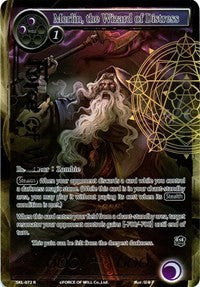 Merlin, the Wizard of Distress (Full Art) (SKL-072) [The Seven Kings of the Lands]