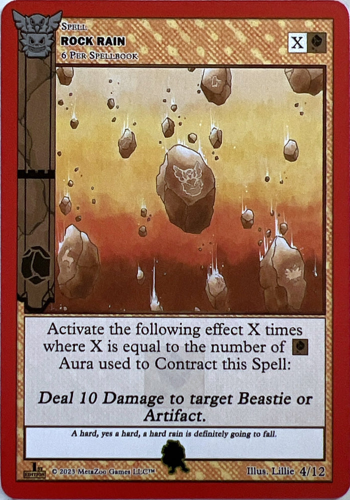 Rock Rain [Native: First Edition Release Event Deck]