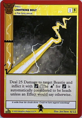 Lightning Bolt [Native: First Edition Release Event Deck]