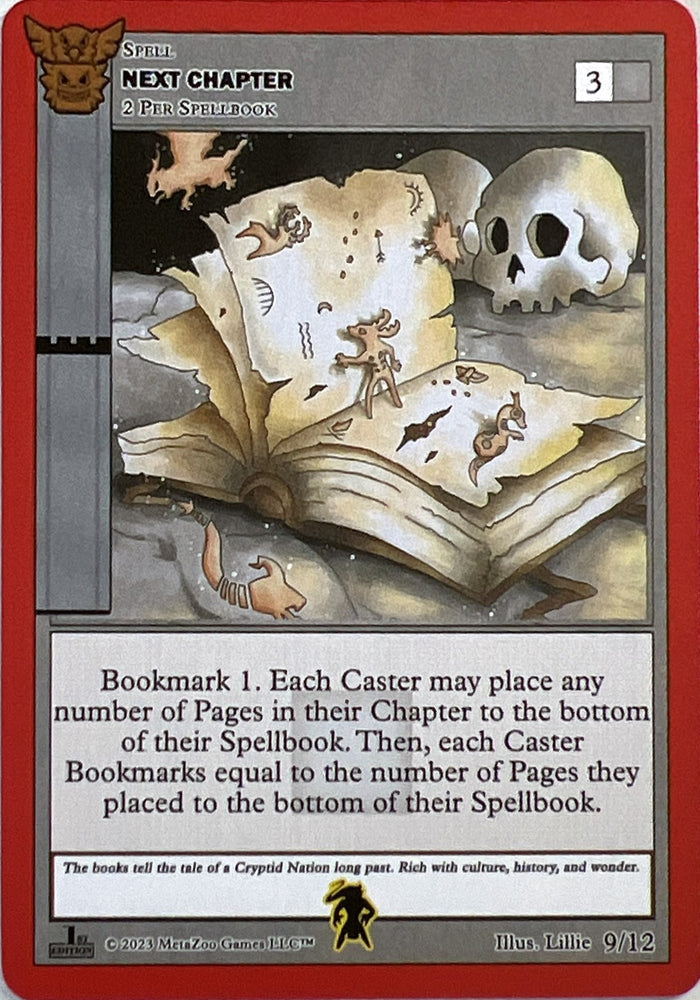 Next Chapter (Tahquitz) [Native: First Edition Release Event Deck]