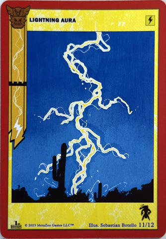 Lightning Aura [Native: First Edition Release Event Deck]