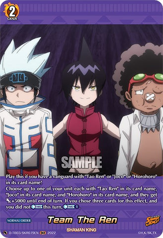 Team The Ren (D-TB03/SKR079EN) [Shaman King]