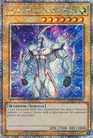 Elemental HERO Neos [TN23-EN006] Quarter Century Secret Rare