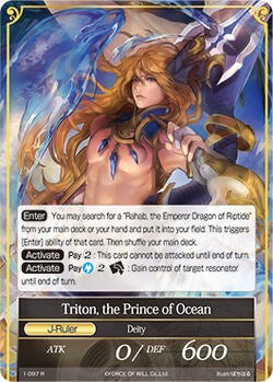 Oathkeeper of the Sacred Sea // Triton, the Prince of Ocean (1-097/J) [The Dawn of Valhalla]