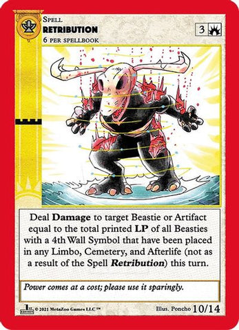 Retribution [Cryptid Nation: First Edition Cardiff Giant Deck]