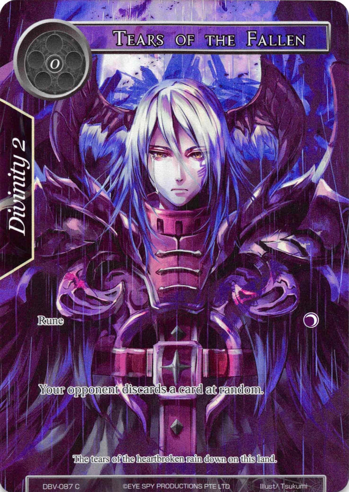 Tears of the Fallen (Full Art) (DBV-087) [The Decisive Battle of Valhalla]