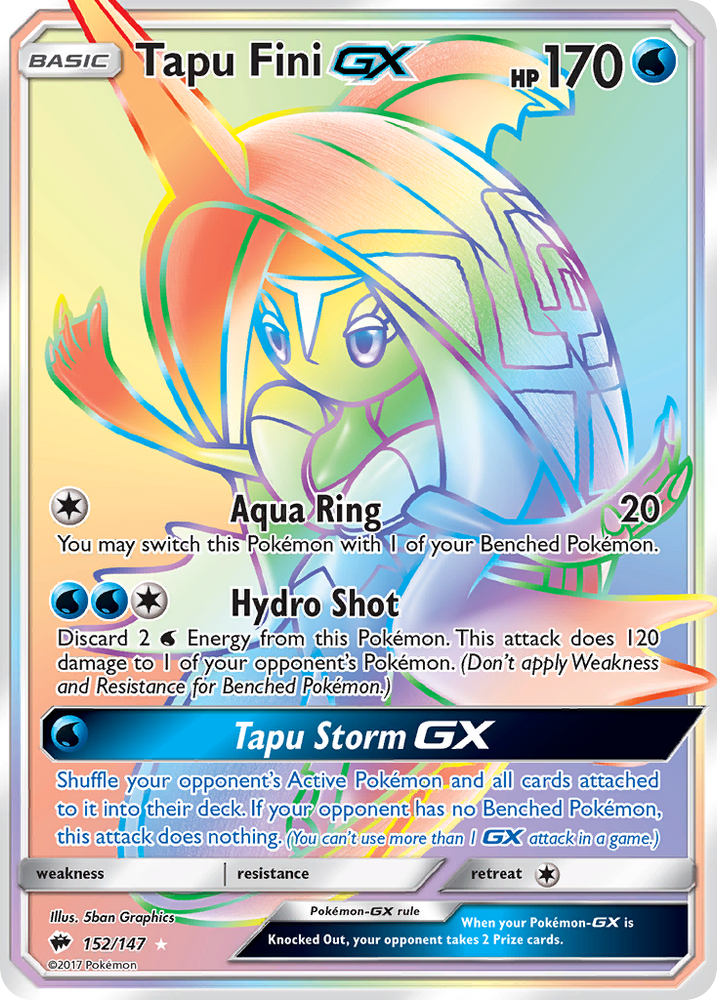 Tapu Fini GX (152/147) [Sun & Moon: Burning Shadows]