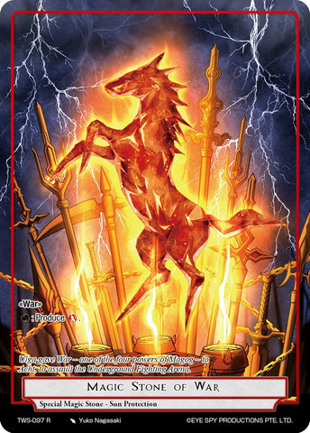 Magic Stone of War (TWS-097 R) [The War of the Suns]