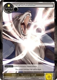 Seal of Grimmia (MPR-013) [The Moon Priestess Returns]
