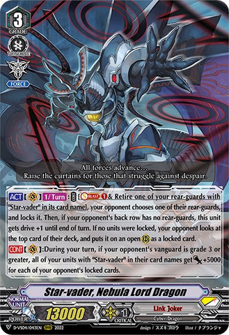 Star-vader, Nebula Lord Dragon (D-VS04/043EN) [V Clan Collection Vol.4]