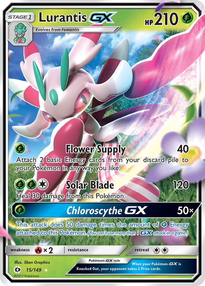 Lurantis GX (15/149) [Sun & Moon: Base Set]