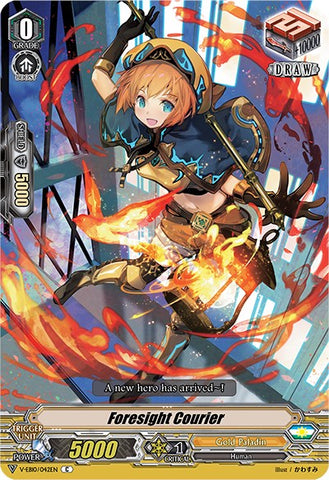Foresight Courier (V-EB10/042EN) [The Mysterious Fortune]