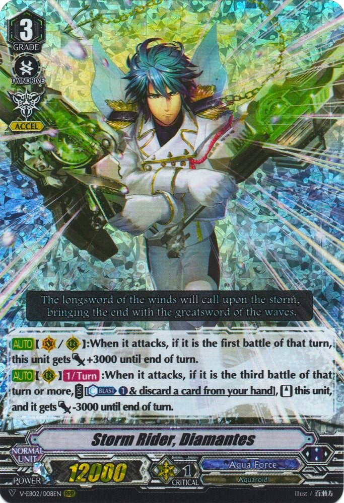 Storm Rider, Diamantes (V-EB02/008EN) [Champions of the Asia Circuit]
