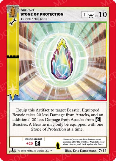 Stone of Protection [Cryptid Nation: Wilderness First Edition Theme Deck]