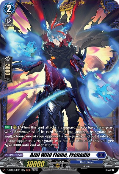 Azul Wild Flame, Frenadio (D-BT09/FR11EN) [Dragontree Invasion]