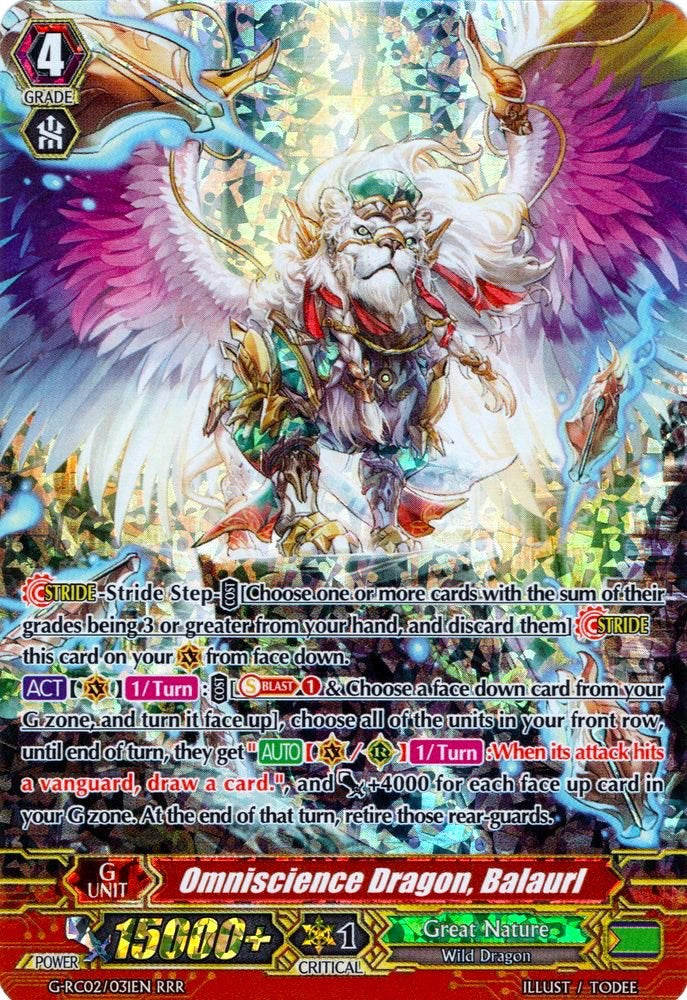 Omniscience Dragon, Balaurl (G-RC02/031EN) [Revival Collection]
