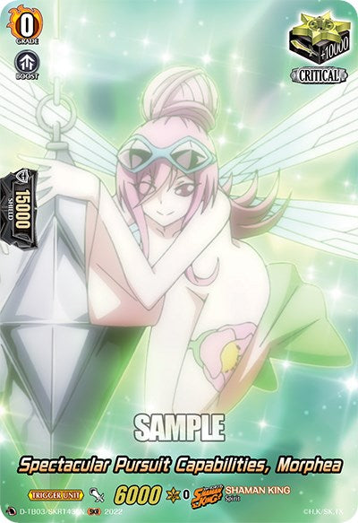 Spectacular Pursuit Capabilities, Morphea (D-TB03/SKR143EN) [Shaman King]