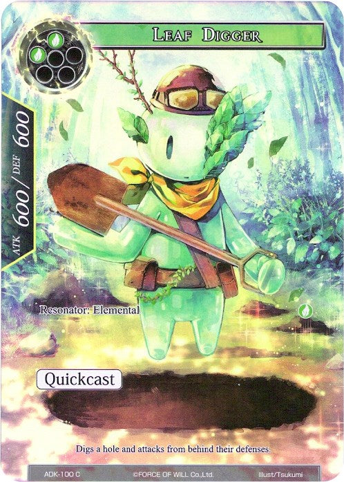 Leaf Digger (Full Art) (ADK-100) [Advent of the Demon King]