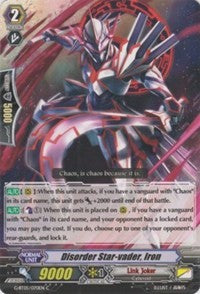 Disorder Star-vader, Iron (G-BT05/070EN) [Moonlit Dragonfang]