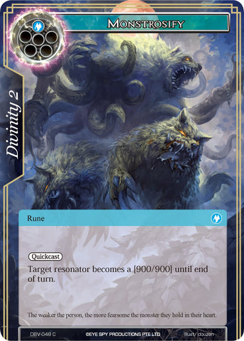 Monstrosify (DBV-048) [The Decisive Battle of Valhalla]