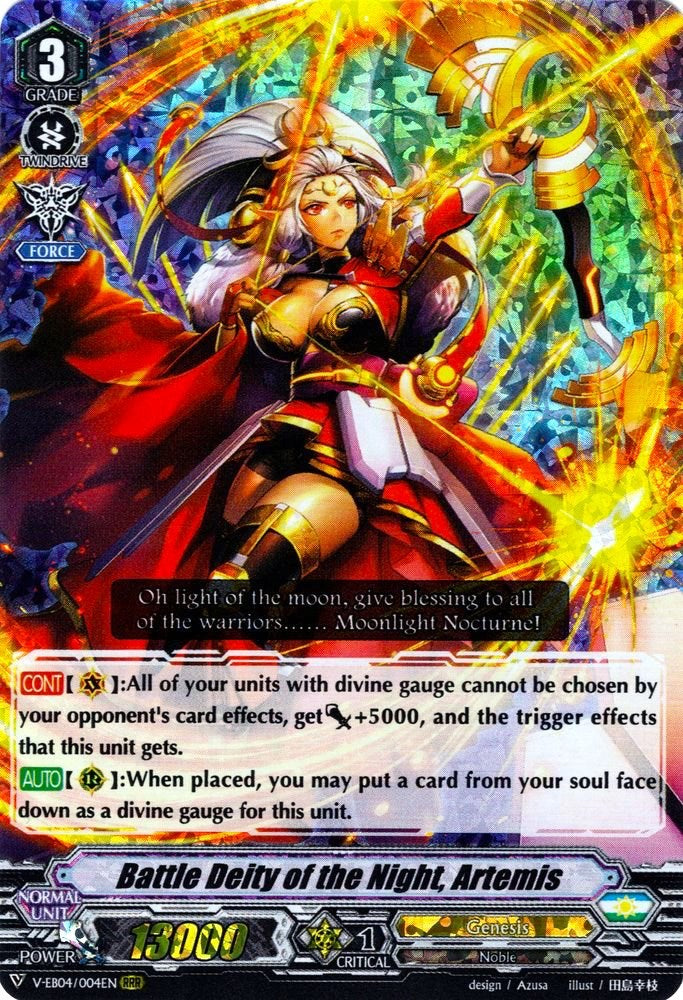 Battle Deity of the Night, Artemis (V-EB04/004EN) [The Answer of Truth]
