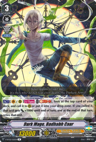 Dark Mage, Badhabh Caar (V-BT02/025EN) [Strongest! Team AL4]