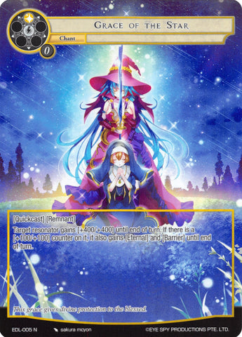 Grace of the Star (Full Art) (EDL-005) [The Epic of the Dragon Lord]