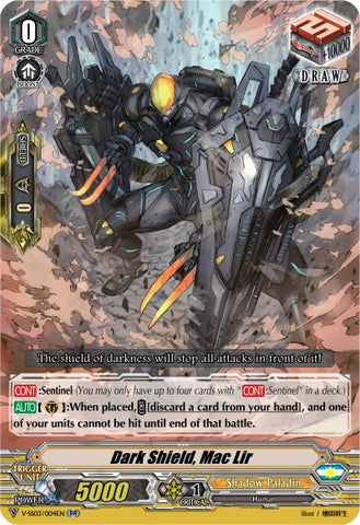 Dark Shield, Mac Lir (V-SS03/004EN) [Festival Collection]