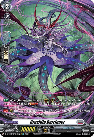 Gravidia Barringer (D-BT03/SP27EN) [Advance of Intertwined Stars]