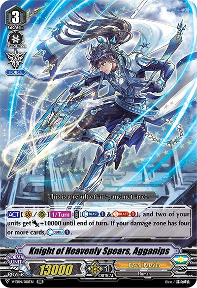 Knight of Heavenlyears, Agganips (V-EB14/010EN) [The Next Stage]