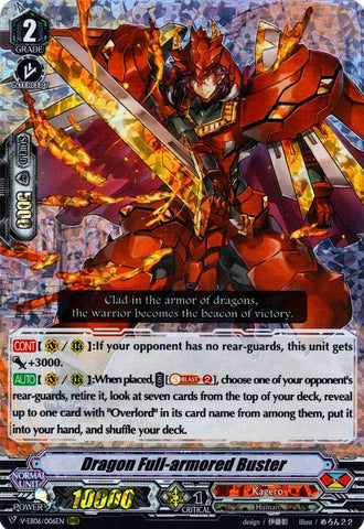 Dragon Full-armored Buster (V-EB06/006EN) [Light of Salvation, Logic of Destruction]